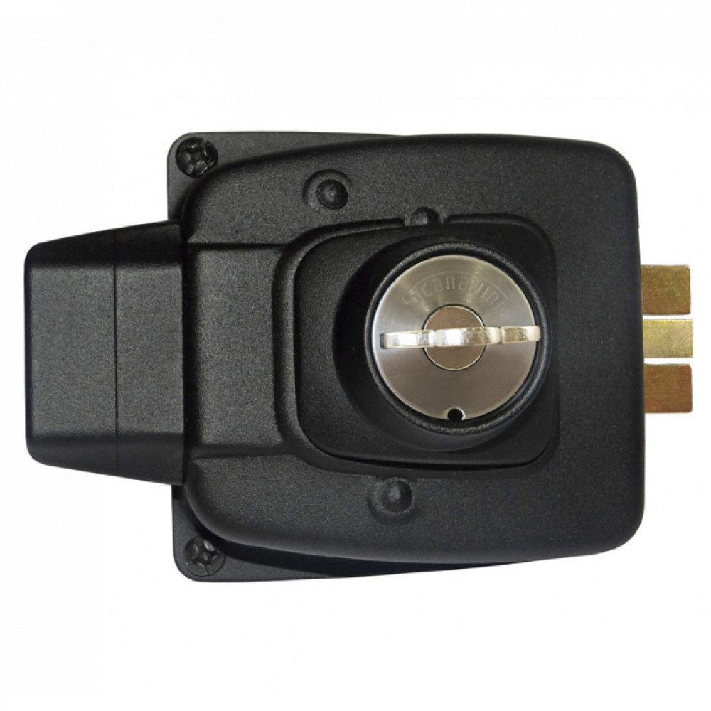 CERRADURA ELECT. NEGRA C/TRANSF. (2050+30.CA.N)