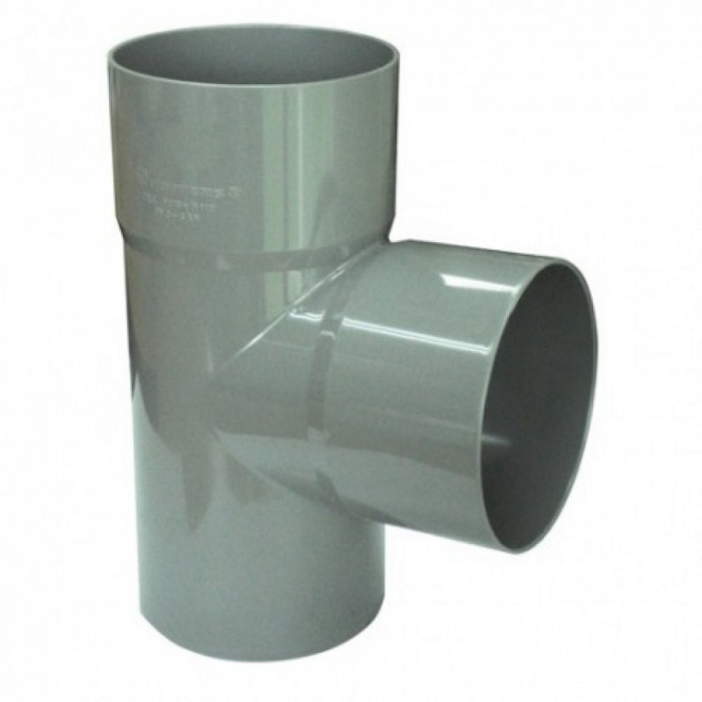 Tee Sanitario Gris 75 X 40 Mm