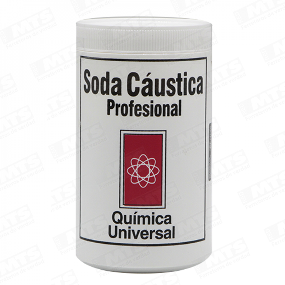 Soda Caustica Pote 1kg. Qu (94788)