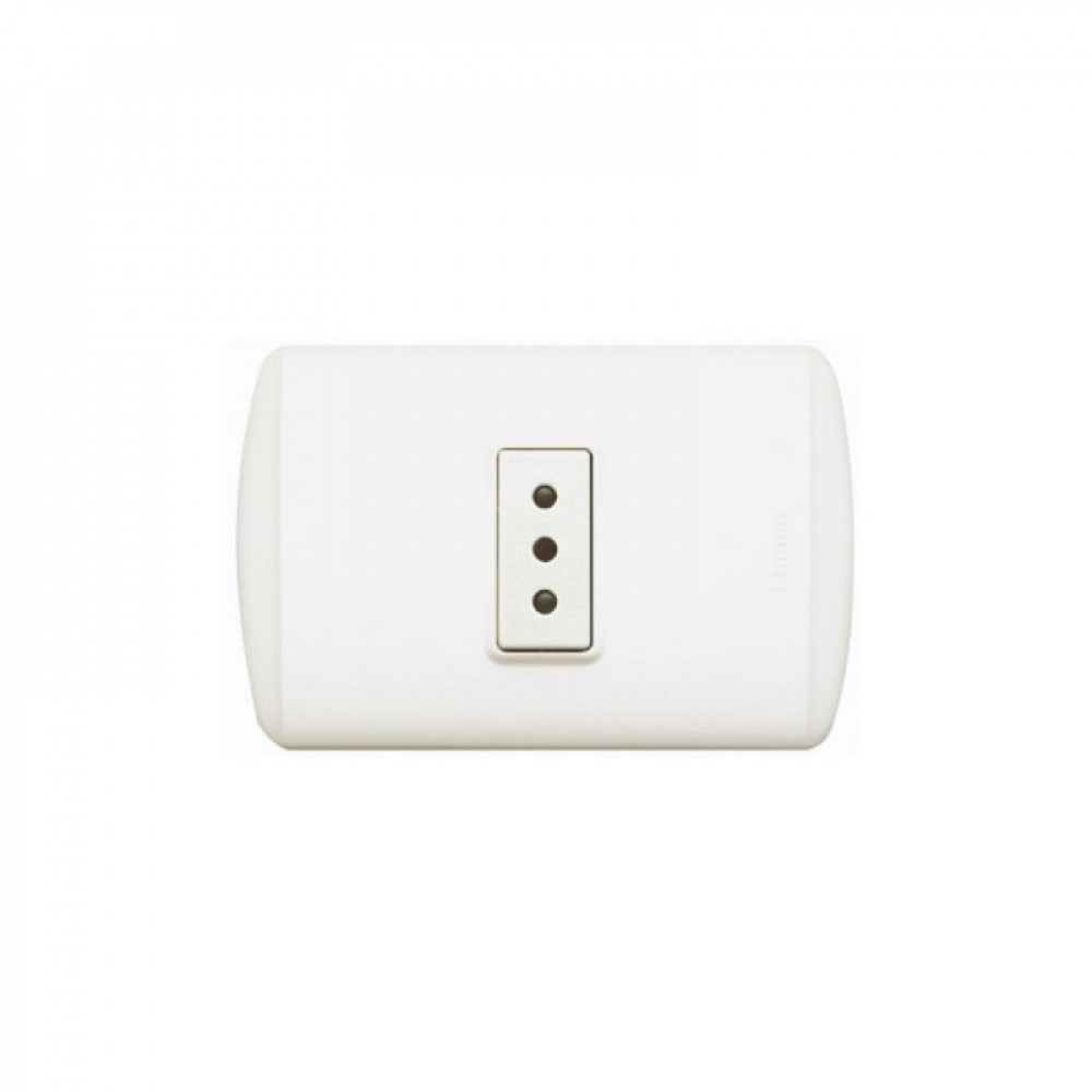 Toma 2p+t 10a 250v Armada Blanco