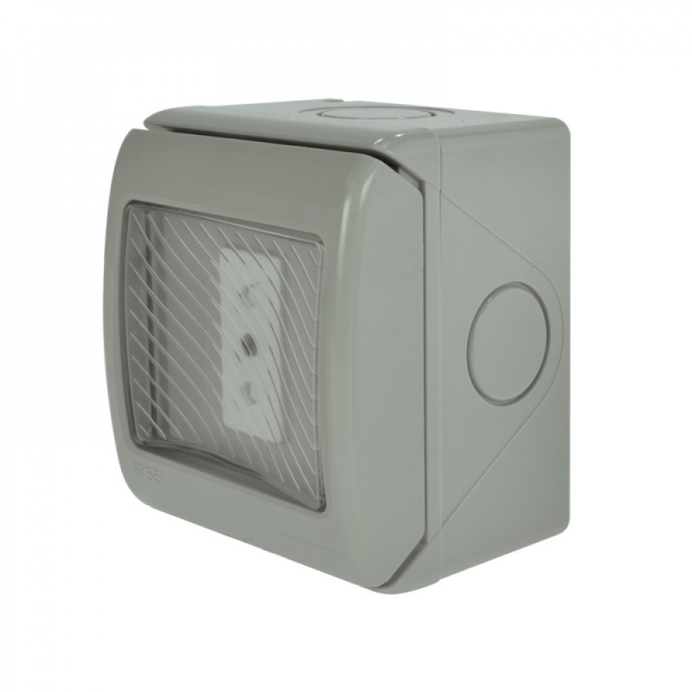 Casquete Hidrobox Toma Corriente Simple 10a