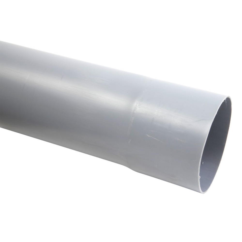 Tubo Pvc Sanitario Gris 110x6 Mt