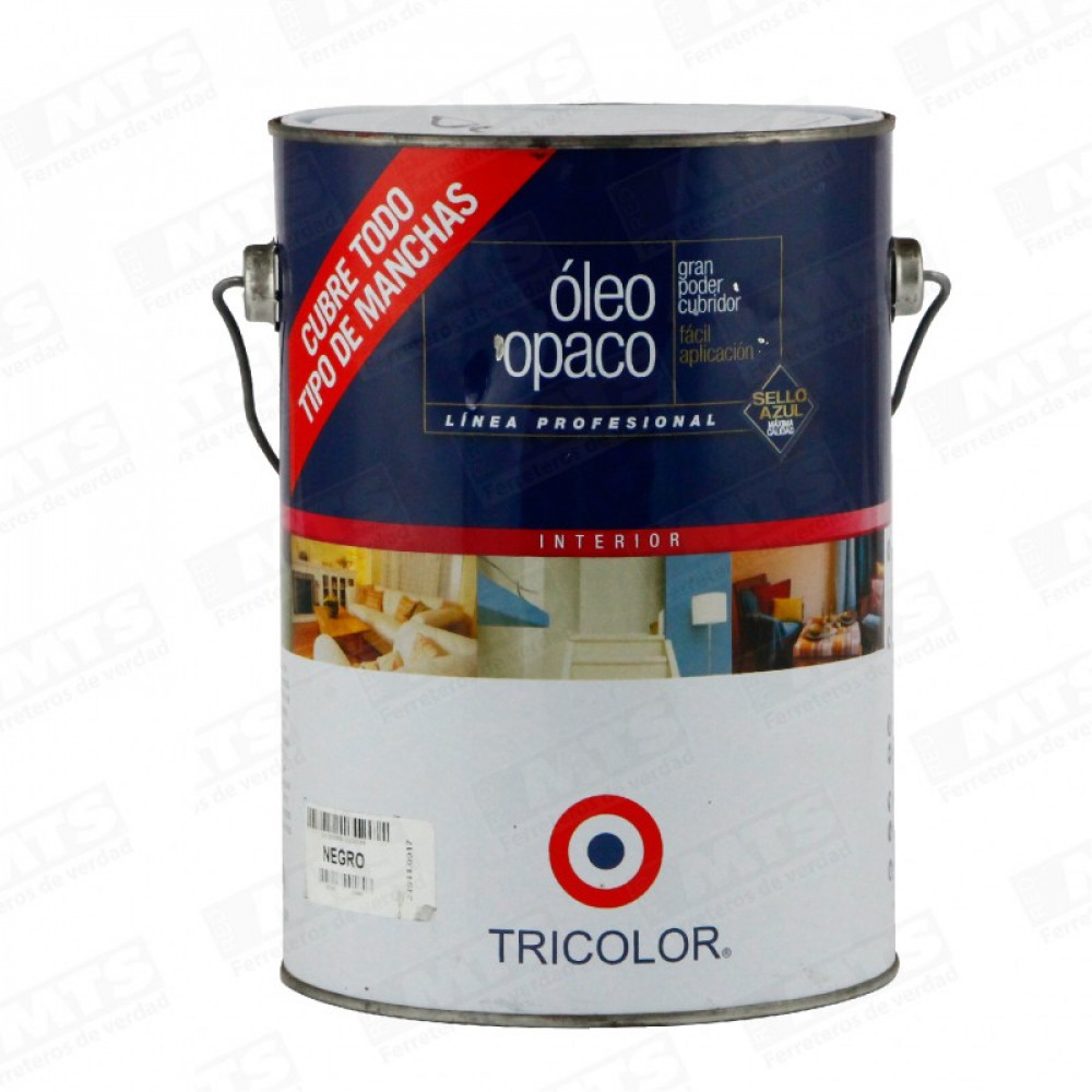 Oleo Opaco Negro 1gl 8410890001
