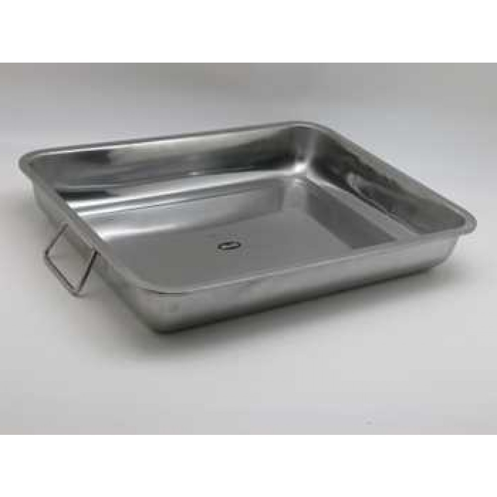 Asadera 36x27cm Acero Inox. C/asa