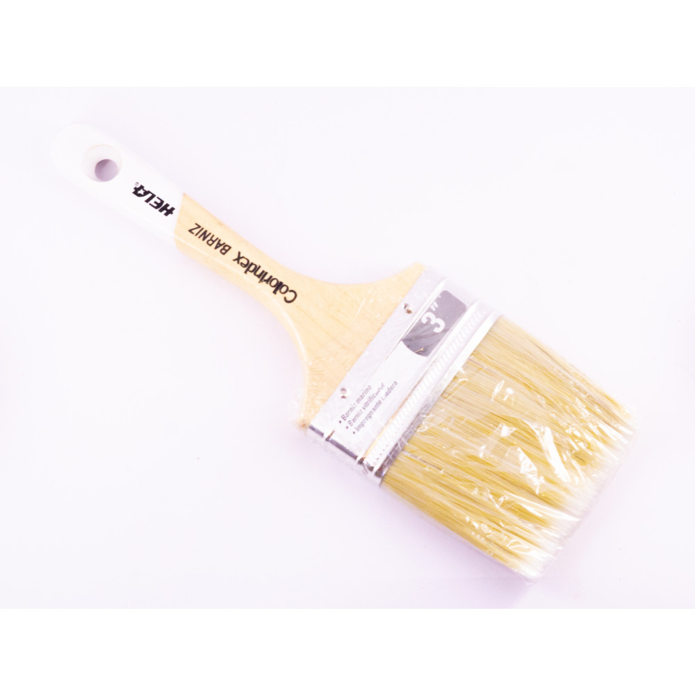 Brocha Colorindex Plana 3 Linea Barniz Cerda Nat.