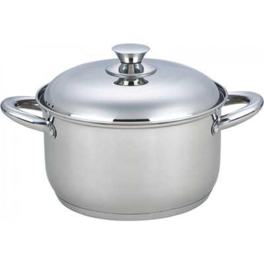 Cacerola 24 Cm Acero Inox. - Euro