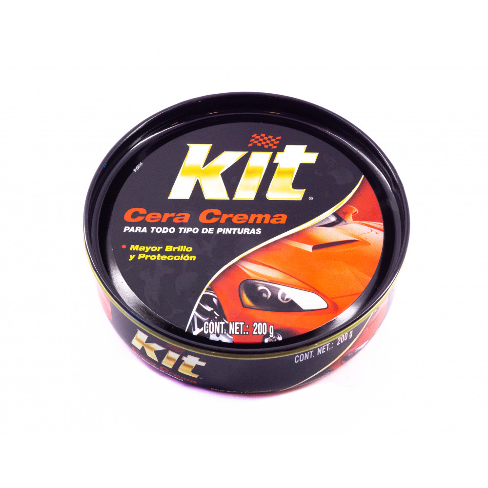Cera P/auto Crema 200grs Kit (880213)
