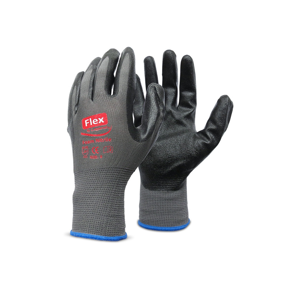 Guante Flex Foam Algodon/latex T/9
