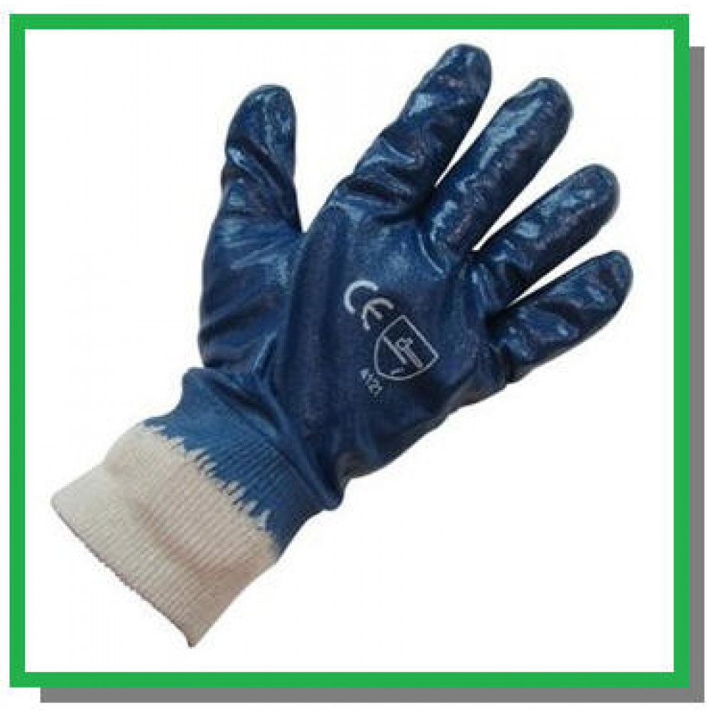 Guante High Blue Nitripol T/10
