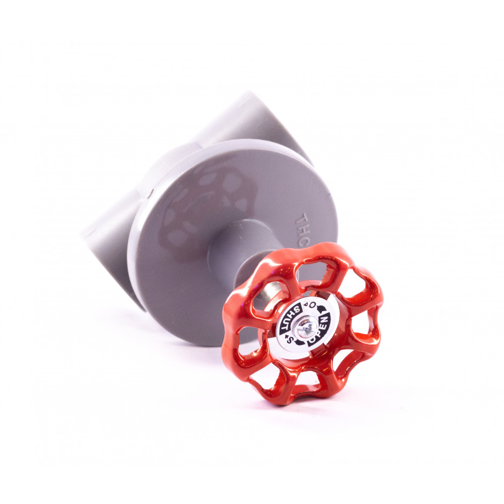 LLAVE PASO FUSION 25 MET. M/ALUM ROJA (90102)
