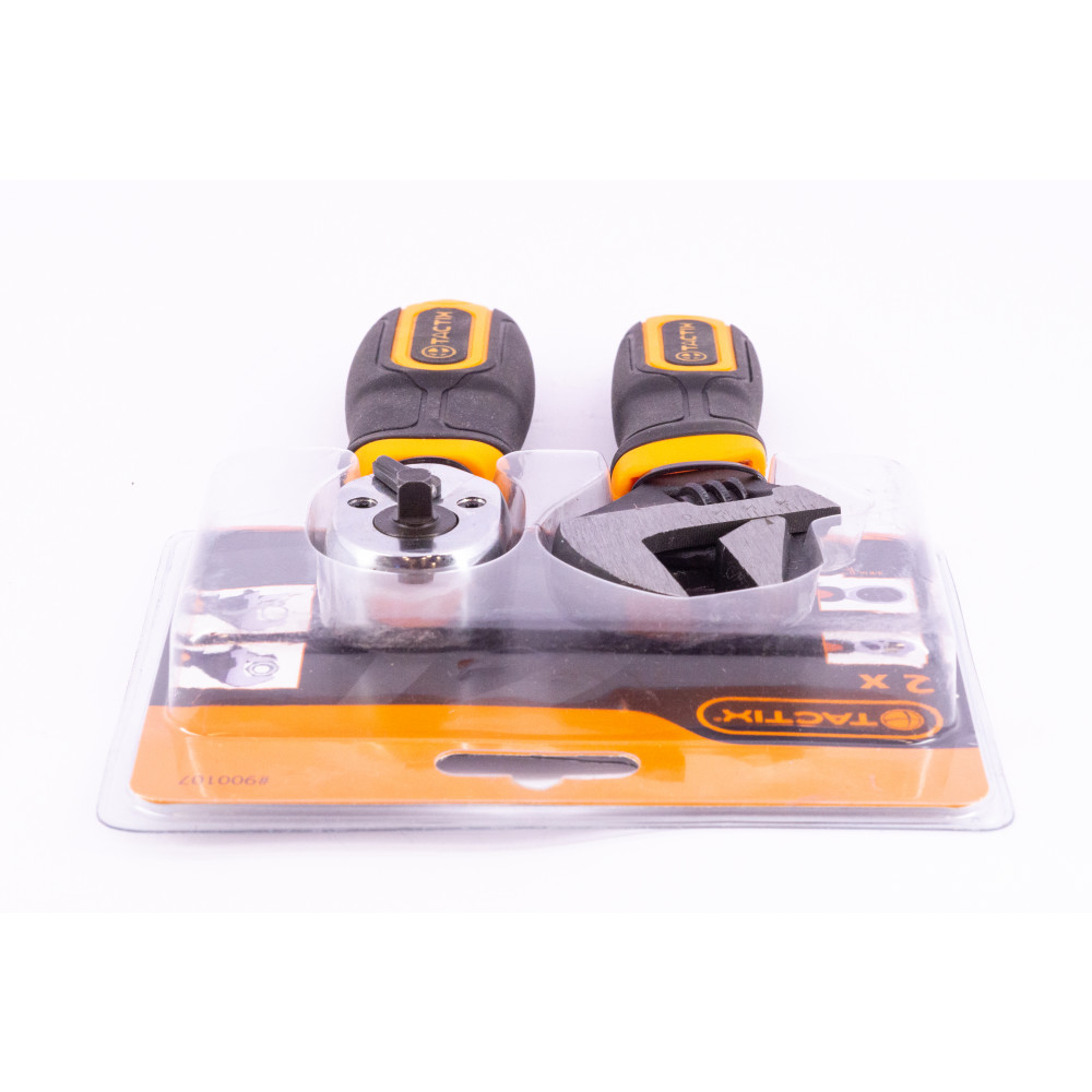 Llave Francesa Y Chicharra Tactix  N 900107 Jgo 2