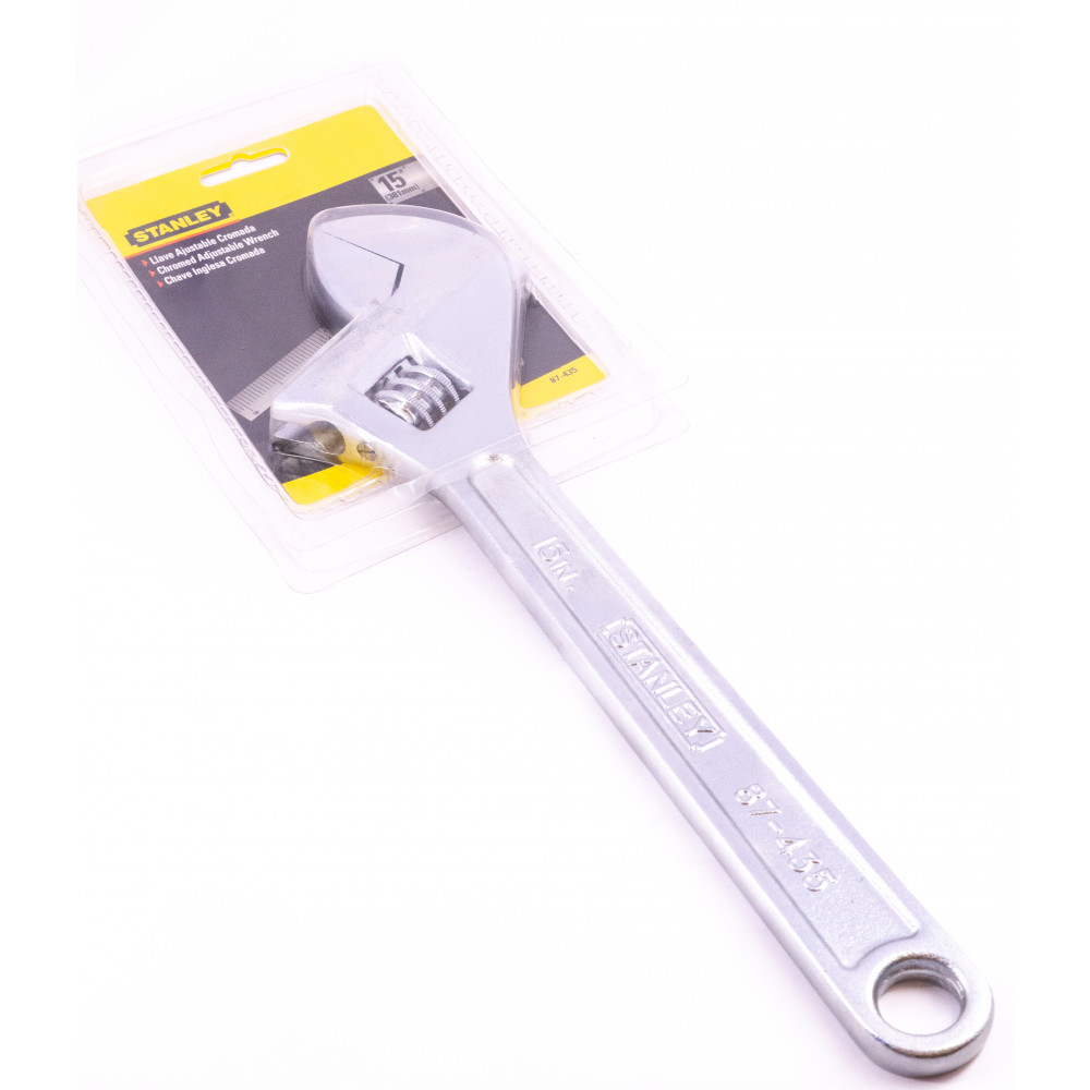 Llave Ajustable Cromada 15 Stanley 87435 (1404115)