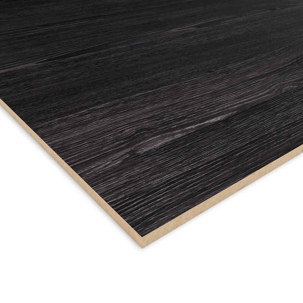 Melamina Mdf Roble Antracita 15mm 1830x2500mm