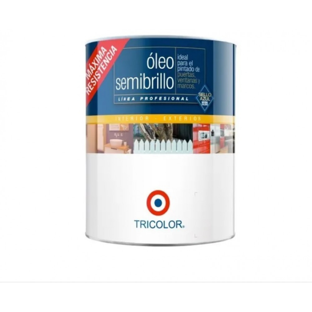 Oleo Prof Semibrillante Tricolor Bco Perfecto Tnta