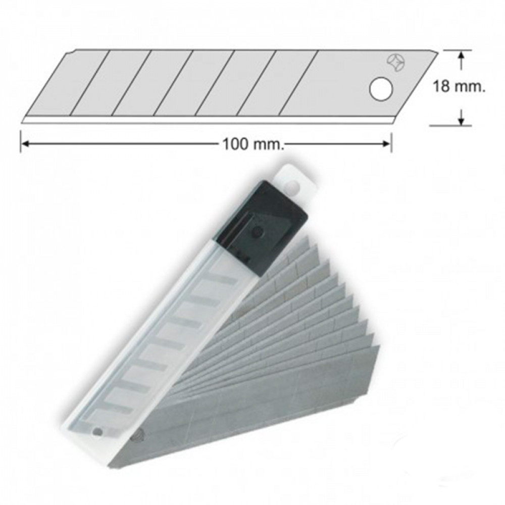 Repuesto Cuchillo Cartonero (10hj) Repcut6