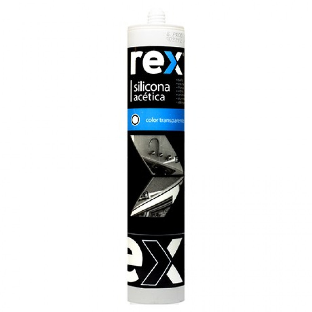 Silicona Acética Transp C/fung 300ml Rex 