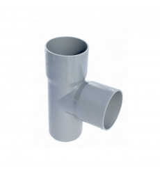 Tee Sanitario Gris 50 X 40 Mm