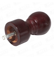 Terminal Madera 19mm Dp2 Bola Caoba(401504)