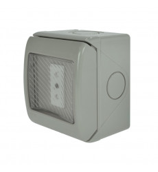 Casquete Hidrobox Toma Corriente Simple 10a