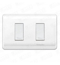 INTERRUPTOR DOBLE 9/15 GENESIS BLANCO 13024-7502