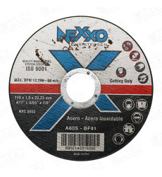 Disco Inox 4.5mm Nexxo