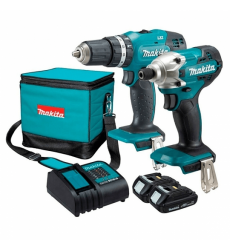 TALADRO/ATORNILLADOR 18V. INALAM. CARG+BAT MAKITA 