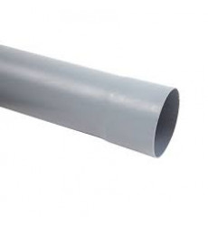 TUBO PVC GRIS OSCURO 40X6 MT