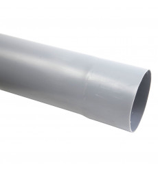 TUBO PVC GRIS OSCURO 50X6 MT