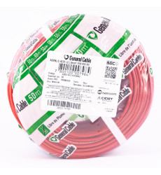 Alambre Elect. Nya 2.5mm Rojo 50mts