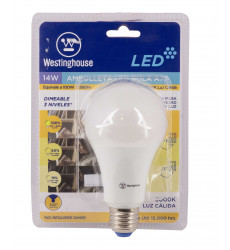 AMPOLLETA LED BOLA A70 14W LC N65026 E27 DIM WESTI
