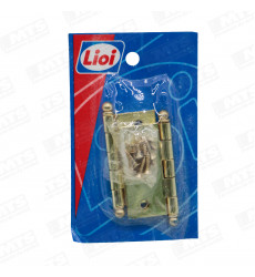 Bisagra L240 2.5x2.5 Bronceada P/s C/per Y Torn