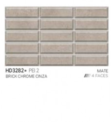 Ceramica Brick Chrome Cinza 32x56 Cmhd3282 (2 M2xc
