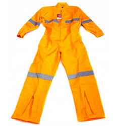 Overol Canvas Con Cinta Bb T/xxl Naranjo *cm