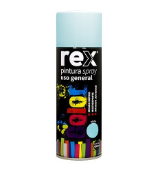 Pintura Spray Gral Celeste Tarro 400ml Rex